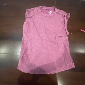 guc pilcro for anthropologie pink/purple muscle tank women’s medium